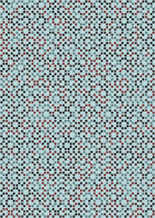 Abstract Geometric Pattern generative computational art illustration