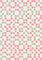 Abstract Geometric Pattern generative computational art illustration