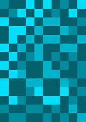Fototapeta premium Abstract Geometric Pattern generative computational art illustration