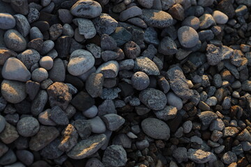 stones on the beach