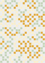 Abstract Geometric Pattern generative computational art illustration