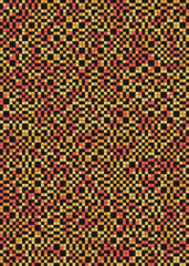 Naklejka premium Abstract Geometric Pattern generative computational art illustration