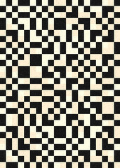 Abstract Geometric Pattern generative computational art illustration