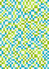 Abstract Geometric Pattern generative computational art illustration