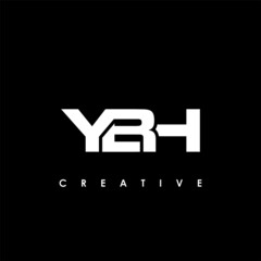 YBH Letter Initial Logo Design Template Vector Illustration