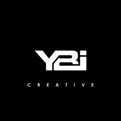 YBI Letter Initial Logo Design Template Vector Illustration