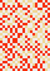 Abstract Geometric Pattern generative computational art illustration