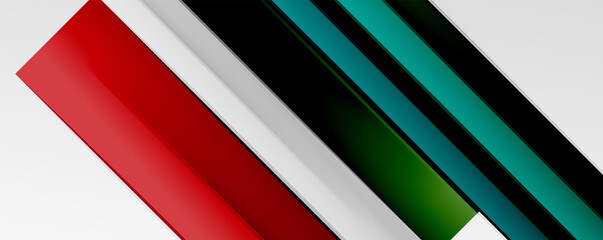 Color abstract lines trendy geometric background for business or technology presentation, internet poster or web brochure cover, wallpaper