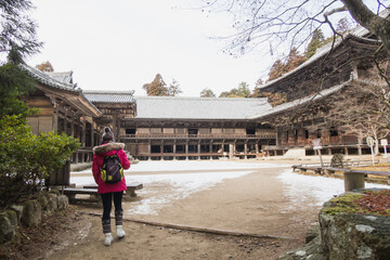 Shoshazan Engyo-ji Temple represents the prosperity of Japan's past Buddhism.