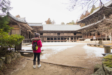 Shoshazan Engyo-ji Temple is a historic landmark and has been used in many movies.