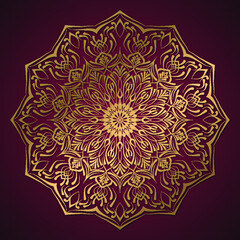 Mandala luxury background design
