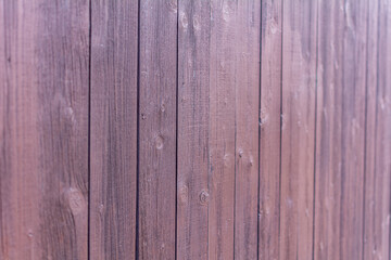 Brown wood wall. Abstract background, blank template. rustic weathered stable wood background with knots and nail holes. Close up of a wall made of wooden planks. Grunge surface