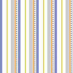 Abstract vector striped seamless pattern with colored vertical parallel stripes. Colorful background.