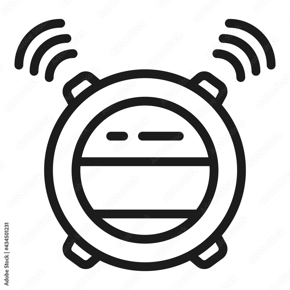 Poster round tracker icon. outline round tracker vector icon for web design isolated on white background