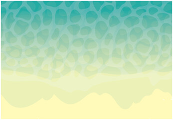 Obraz premium 南国 海 浜辺 背景