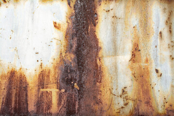 photo background, texture of natural old iron, rust and scuffs. space for text