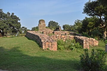 Fototapeta na wymiar Bhangarh fort,alwar,rajasthan,india