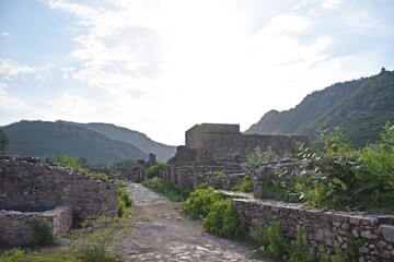 Fototapeta premium Bhangarh fort,alwar,rajasthan,india