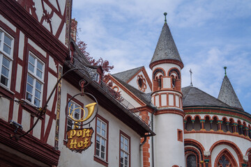 The Rhine Valley town of Bacharach, a World Heritage Site