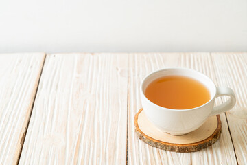 fresh and hot ginger juice glass