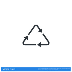 recycle  Icon Vector illustration simple design element