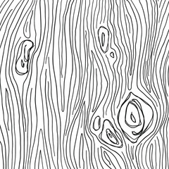 Wooden Texture Illustration, black and white background