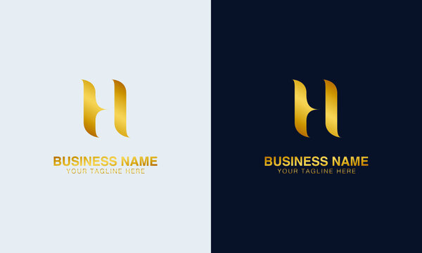 H HH initial logo | initial based abstract modern minimal creative logo, vector template image. luxury logotype logo, real estate homie logo. typography logo. initials logo.
