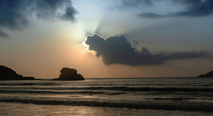 Sunrise over the Dadonghai Sea, Sanya, Hainan, China