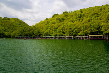 beautiful landscape in Agva, Istanbul Turkey in summer
