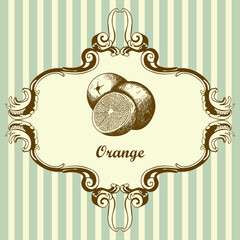 Icon Of Orange