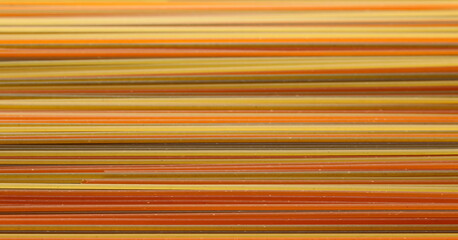 Obraz premium Colorful spaghetti tricolore background and texture