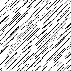 Seamless hand drawn irregular uneven black and white texture