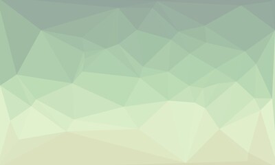 geometric background with poly pattern and green gradient