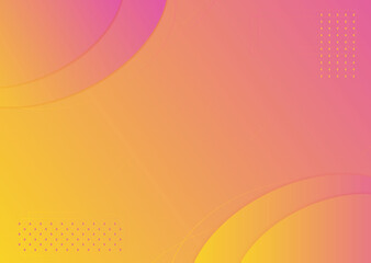 Colorful abstract background circle shape design