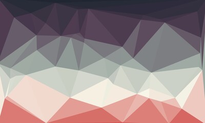 Abstract dark geometric background with poly pattern