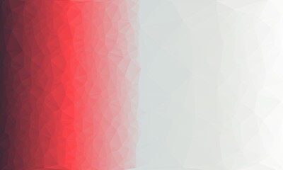 red and white polygonal background with pattern