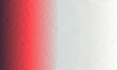red and white polygonal background with pattern