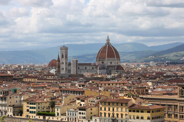Fototapeta na wymiar Firenze e le sue bellezze artistiche