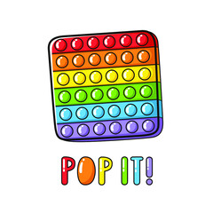 Antistress trendy toy fidget sensory pop it bubble