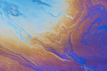 Fototapeta na wymiar Colorful oil slick art abstract background backdrop rainbow photo texture design