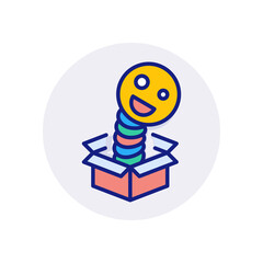 Jack In The Box icon in vector. Logotype