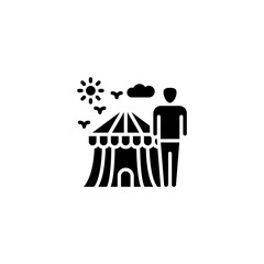 Fototapeta premium Giants icon in vector. Logotype