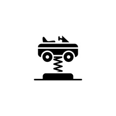 Swing Ride icon in vector. Logotype