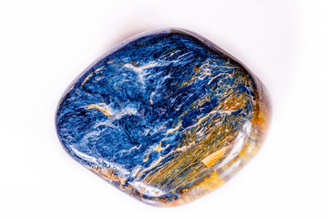Macro mineral stone Petersit PAR on white background