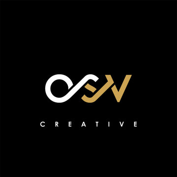 OSV Letter Initial Logo Design Template Vector Illustration