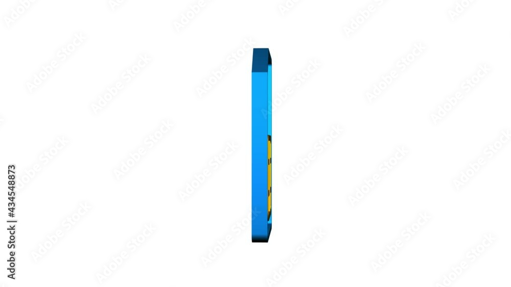 Poster technology icon on white background. information technology. digital communication. device icon. glo