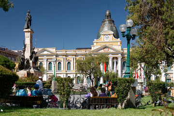 Plaza de Armas w La Paz