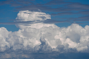 Clouds above Lake Mjøsa.