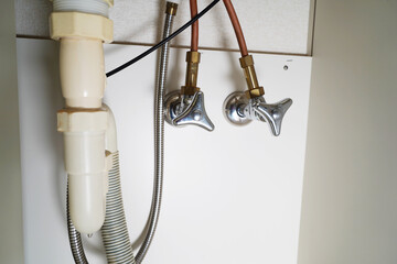 洗面化粧台の止水栓