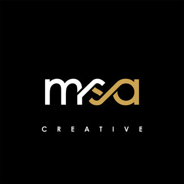 MSA Letter Initial Logo Design Template Vector Illustration